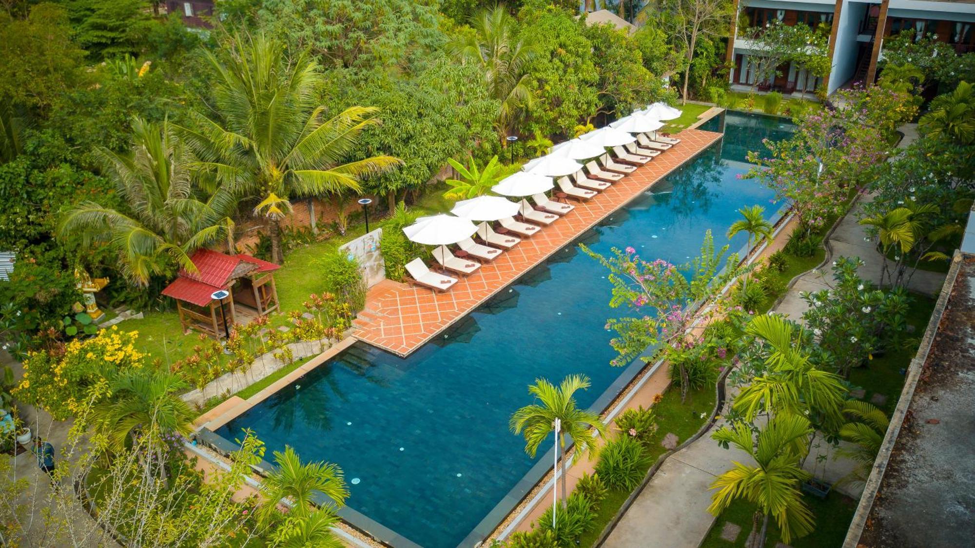 Khmer House Resort Сіємреап Екстер'єр фото